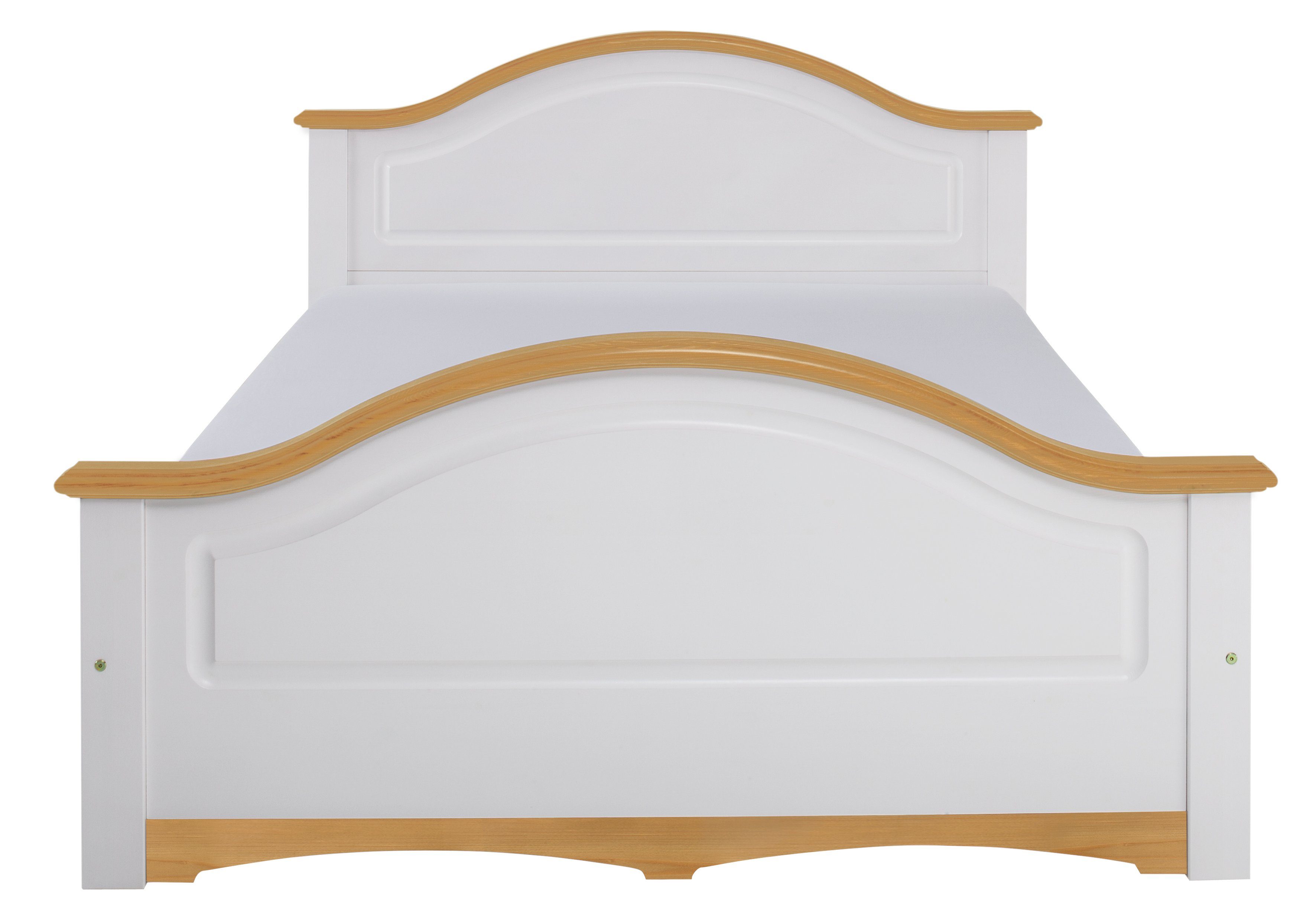 OTTO home Massivholzbett Konrad, hohe Belastbarkeit! FSC® zertifiziertes Massivholz (Breite/Belastbarkeit 180cm/220 KG, 140cm/180 KG), aus massivem Kiefernholz, – Bild 2 von 5
