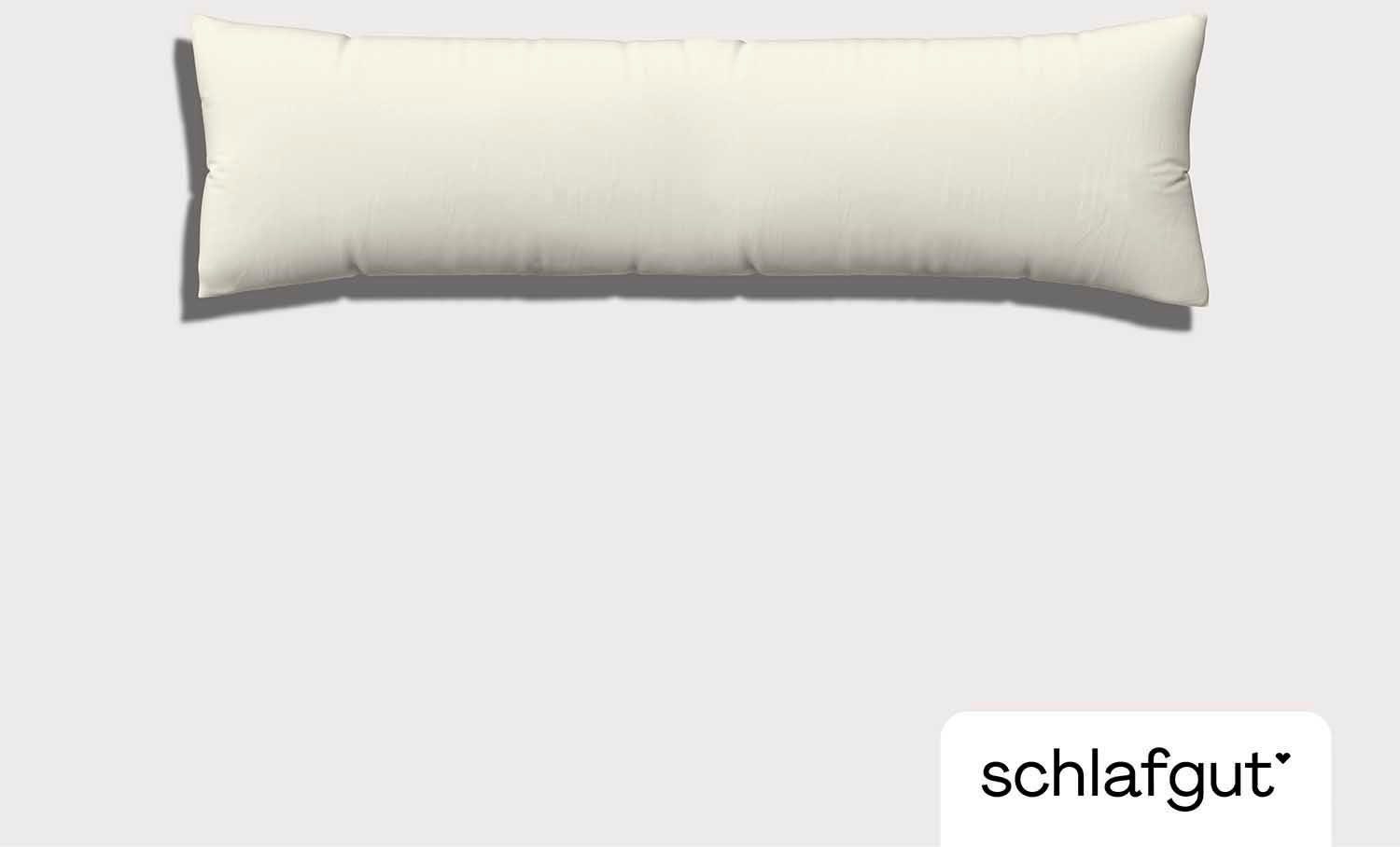 Schlafgut Seitenschläferkissenbezug Pure Seitenschläferkissen, (1 Stück), aus Bio-Baumwolle – Bild 2 von 5
