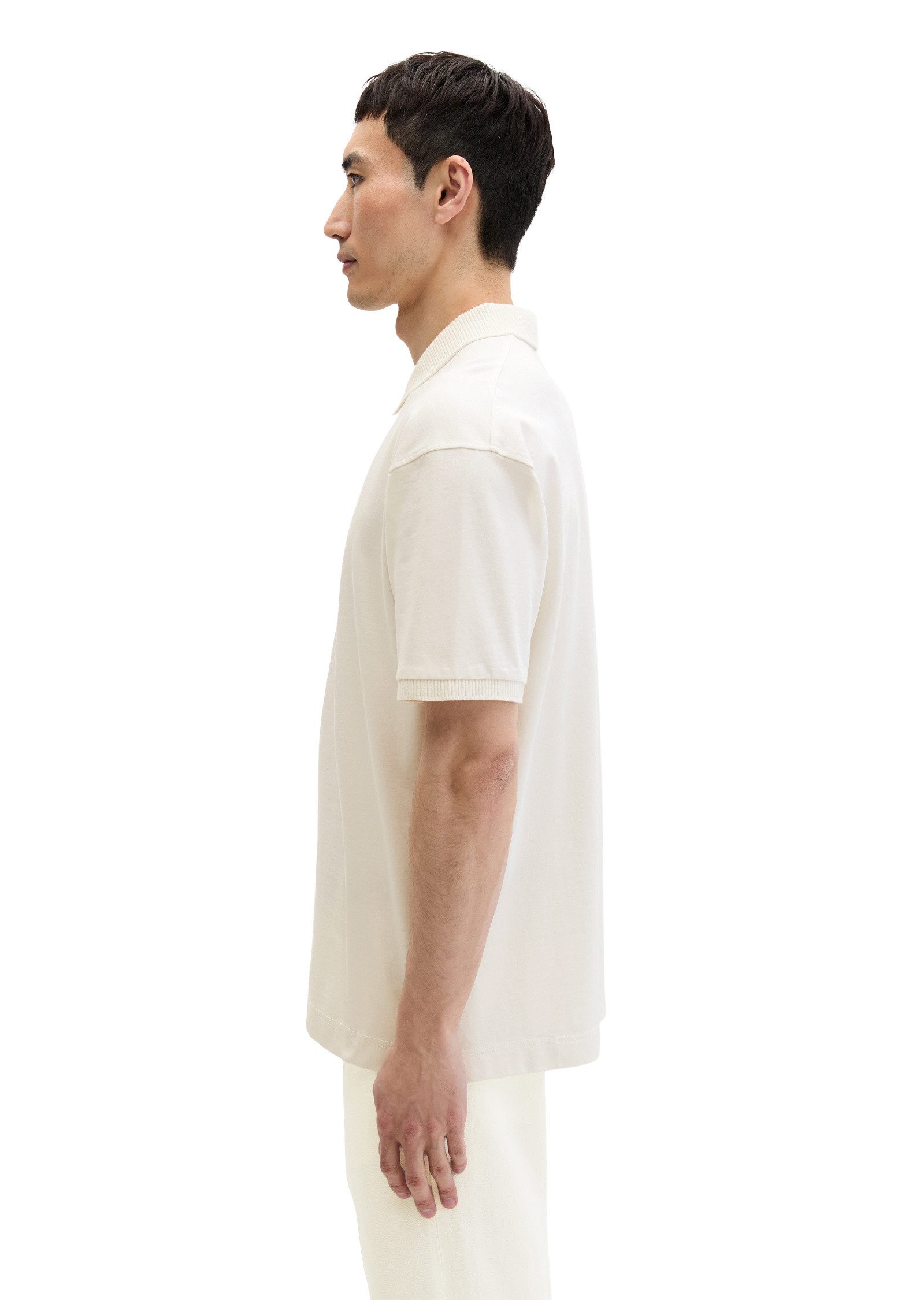 Marc O'Polo Poloshirt aus schwerem Bio-Baumwoll-Jersey günstig online kaufen