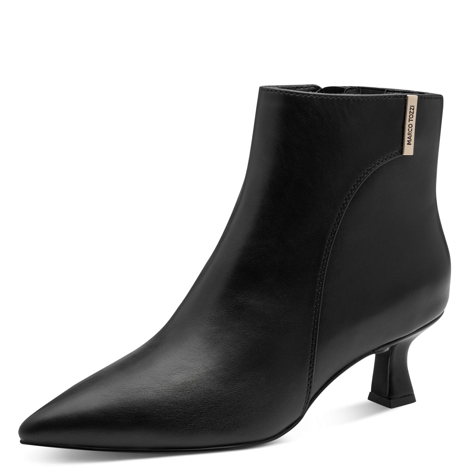 MARCO TOZZI Stiefelette Businessschuh, Abendschuh mit unterstelltem Trichterabsatz
