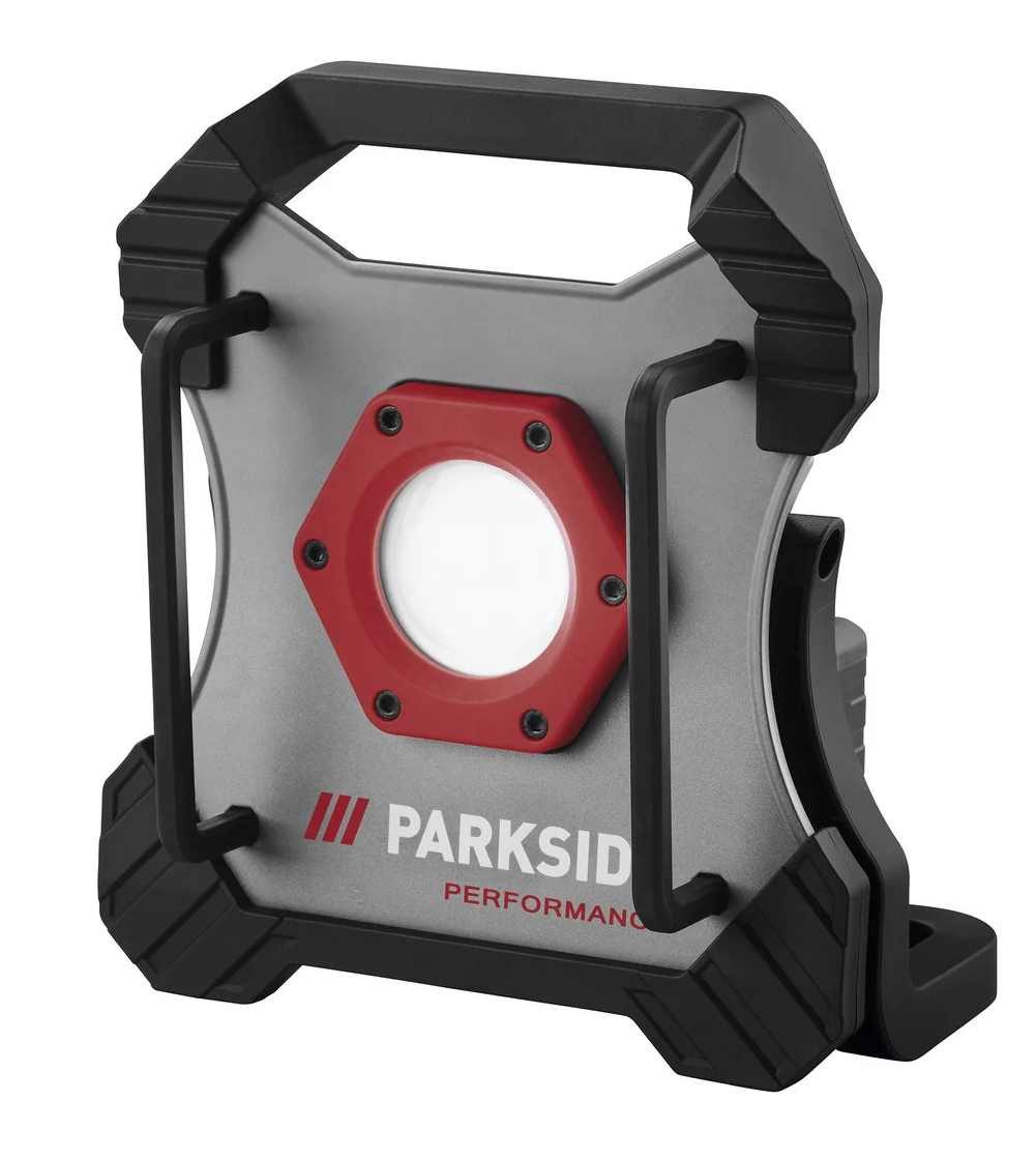 LED Baustrahler 20V / 230V Hybrid Netz / Akku-LED-Strahler PPBSTA 20-Li
