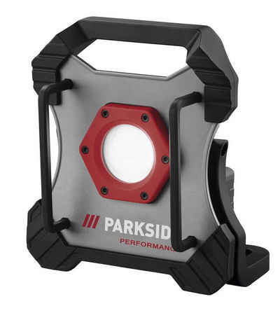 PARKSIDE PERFORMANCE® LED Baustrahler 20V / 230V Hybrid Netz / Akku-LED-Strahler PPBSTA 20-Li
