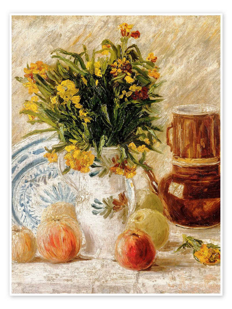 Posterlounge Poster Vincent van Gogh, Stillleben, Wohnzimmer Malerei