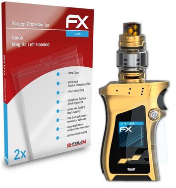 atFoliX Schutzfolie Displayschutz für Smok Mag Kit Left Handed, (2 Folien), Ultraklar und hartbeschichtet