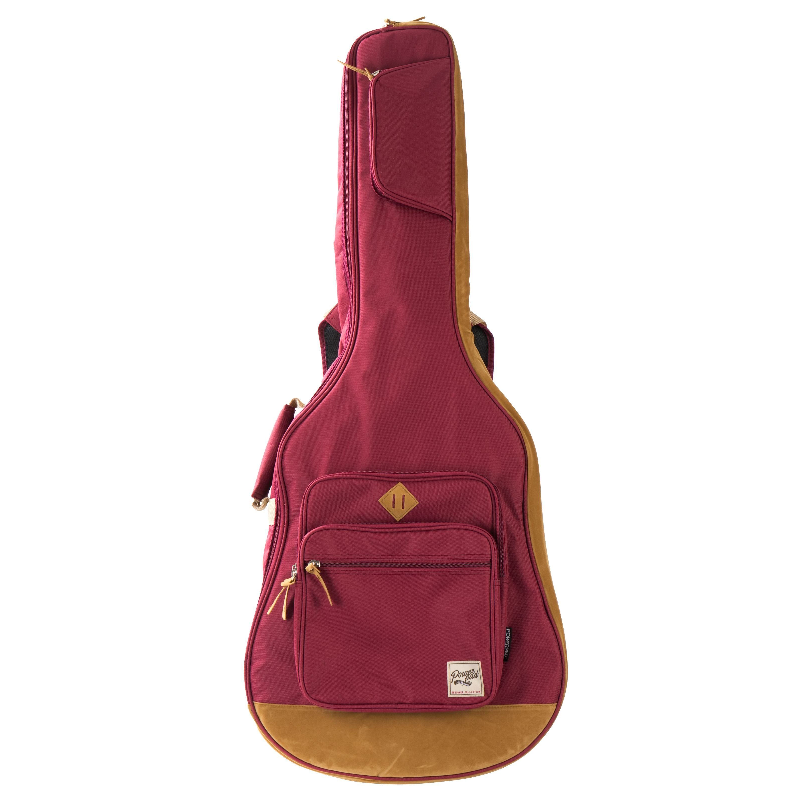 Ibanez Gitarrentasche (IAB541 Powerpad Western Wine Red, Gitarrenkoffer und Gitarrentaschen, Gitarrentasche Westerngitarre), IAB541 Powerpad Western Wine Red - Tasche für Westerngitarren