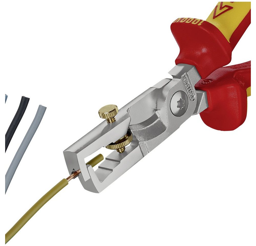 Thumbnail - Knipex Kabelschere Knipex StriX 13 66 180 Kabelschere Geeignet für (Abisoliertechnik) Alu