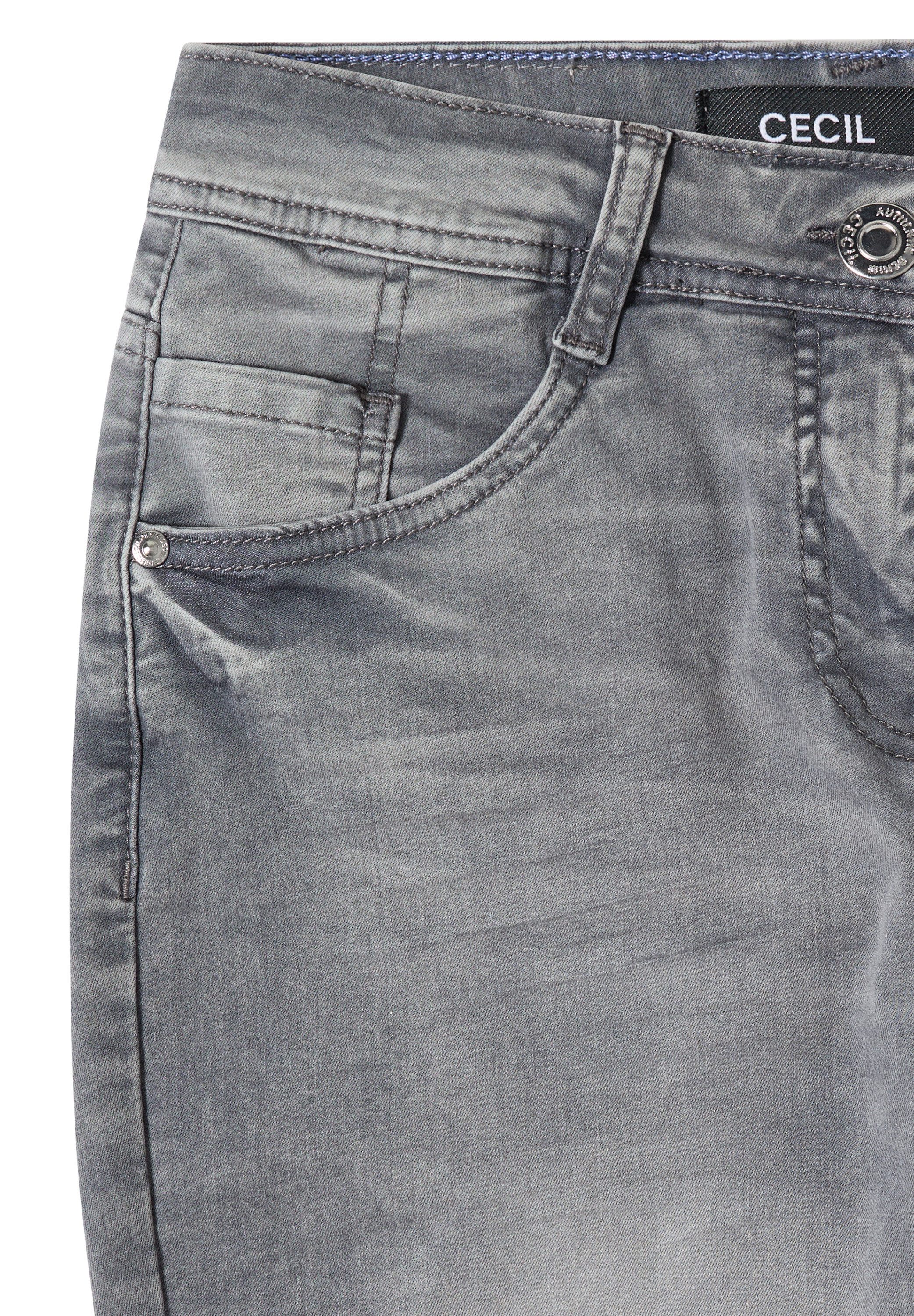 CECIL Comfort-fit-Jeans in 3/4-Länge