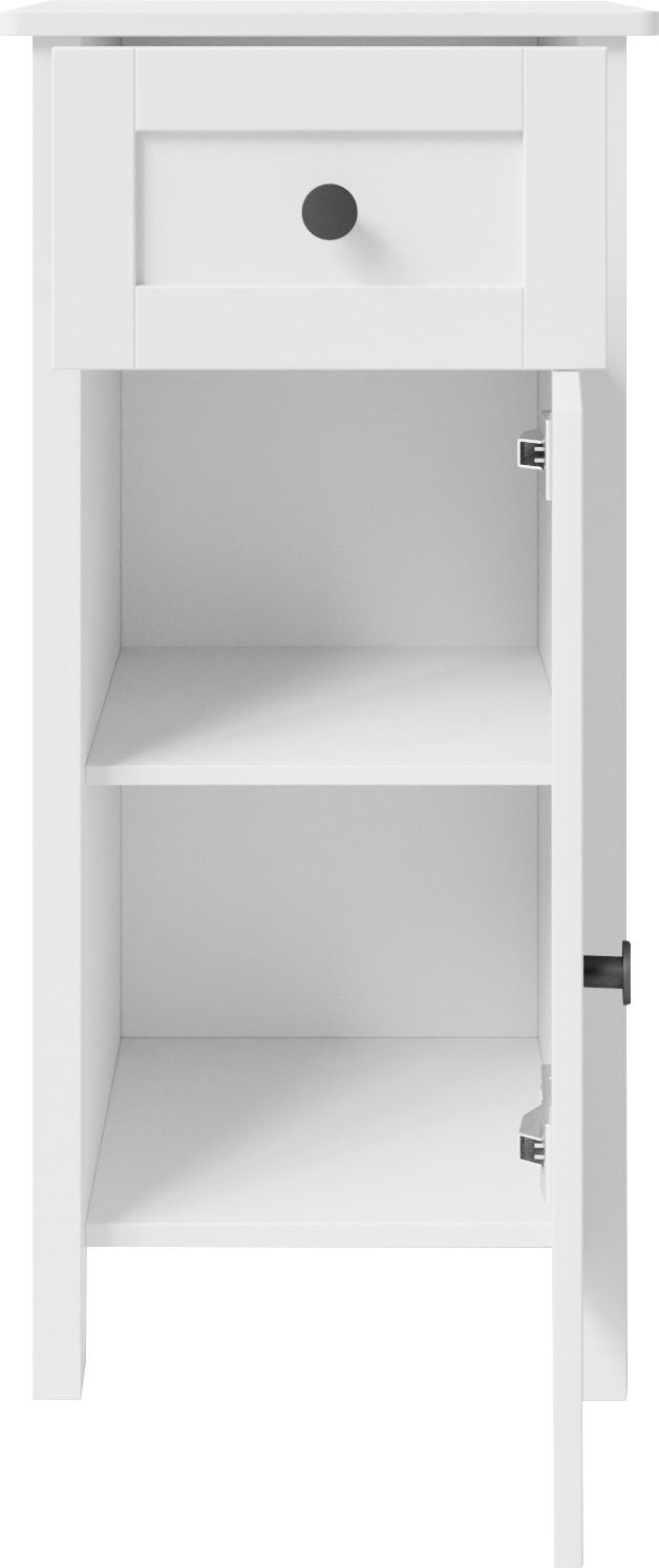 welltime Beistellschrank SYLT Badmöbel, 40cm Breite