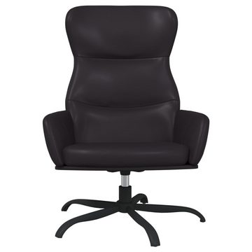 vidaXL Sessel Relaxsessel Schwarz Kunstleder (1-St)