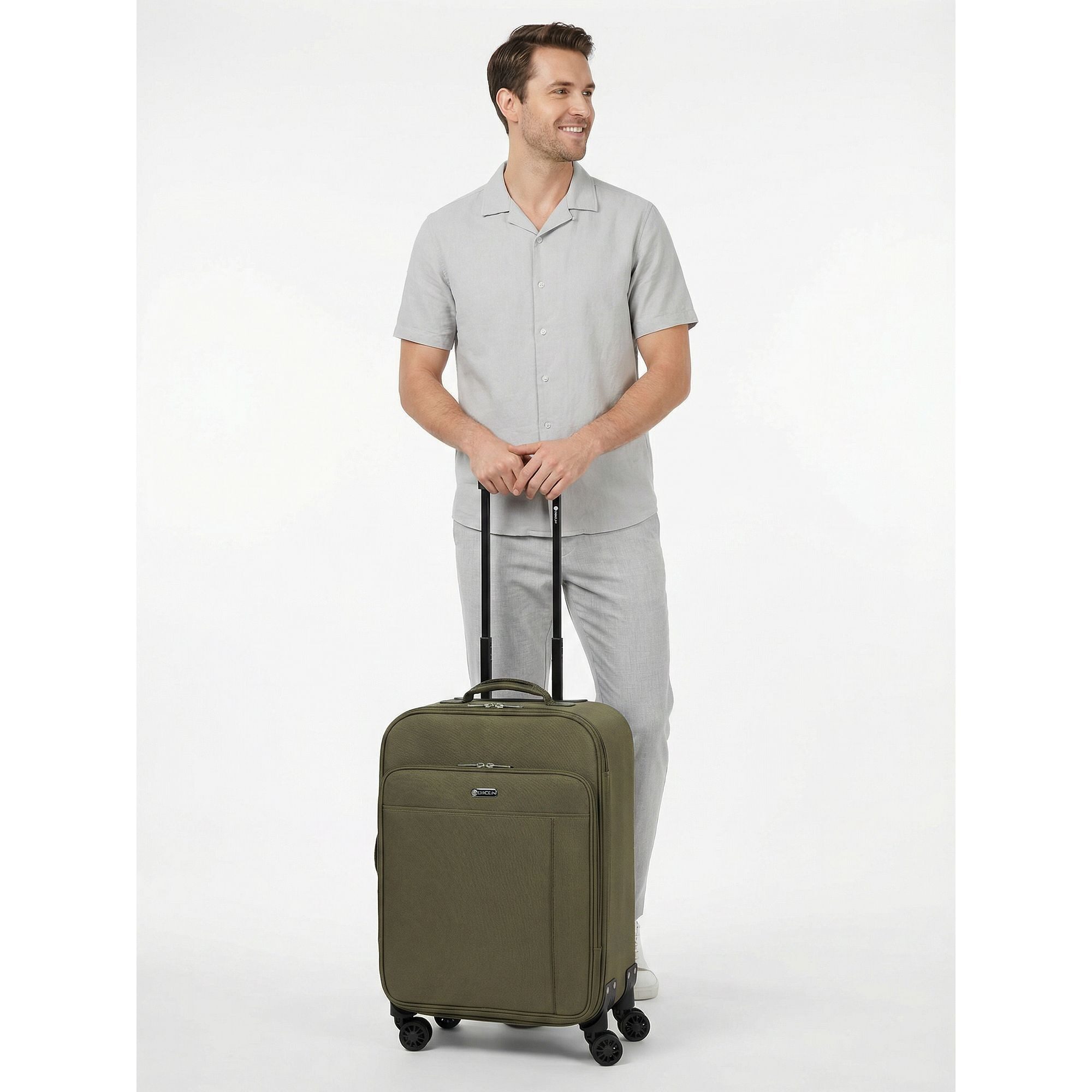 CHECK.IN® Handgepäck-Trolley Sevilla 3.0, 4 Rollen, Polyester