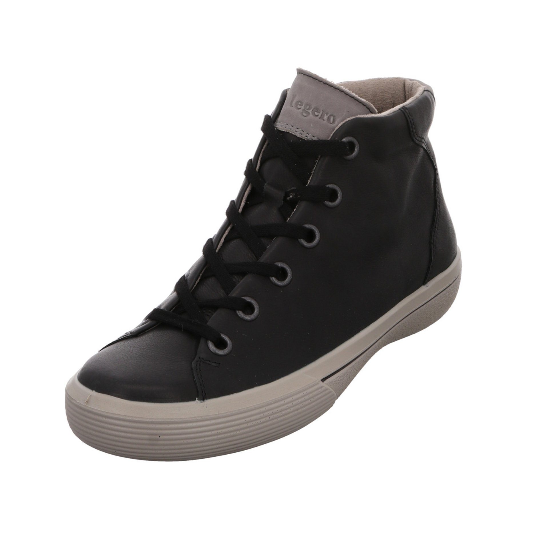 Legero Damen Schnürhalbschuhe Fresh High-Top Sneaker Schnürschuh Glattleder