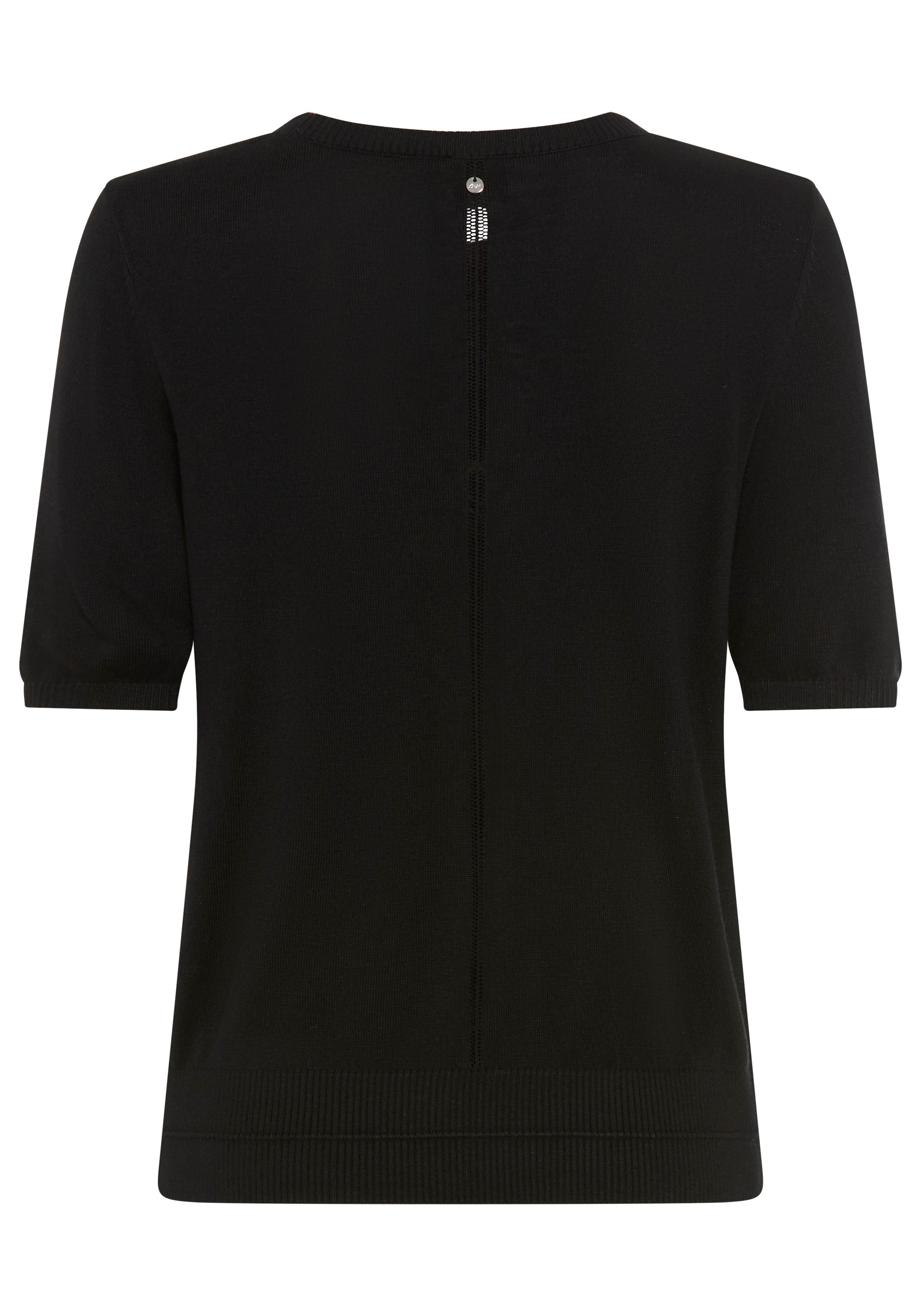 BOSS ORANGE Kurzarmpullover Fiaffusa Premium Damenmode mit dezentem Ajourst günstig online kaufen