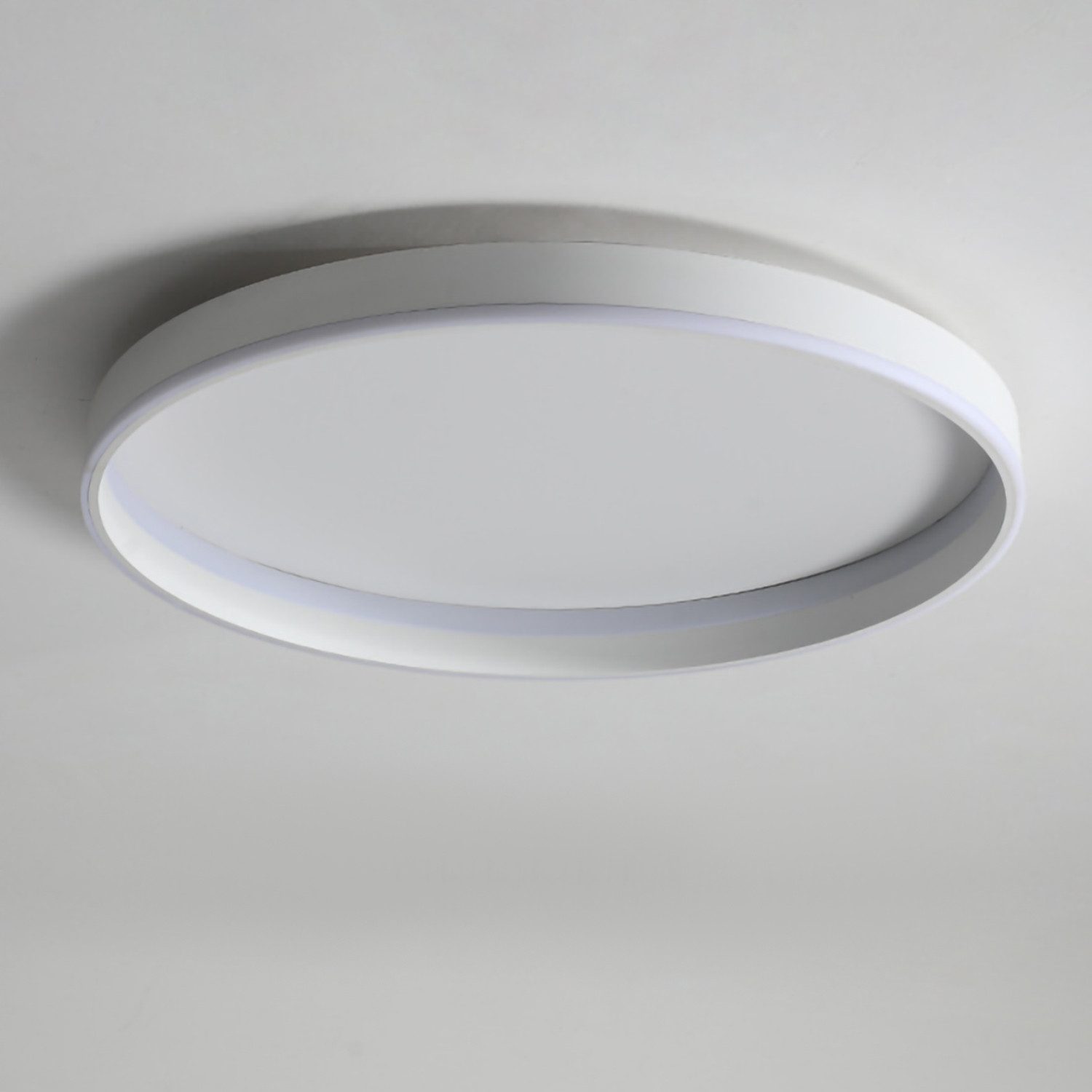 Ailiebe Design LED Deckenleuchte LED Deckenlampe, 40cm, 3800lm, dimmbar & mit Fernbedienung, LED fest integriert, modernes Design, Memory Funktion, CRI>80