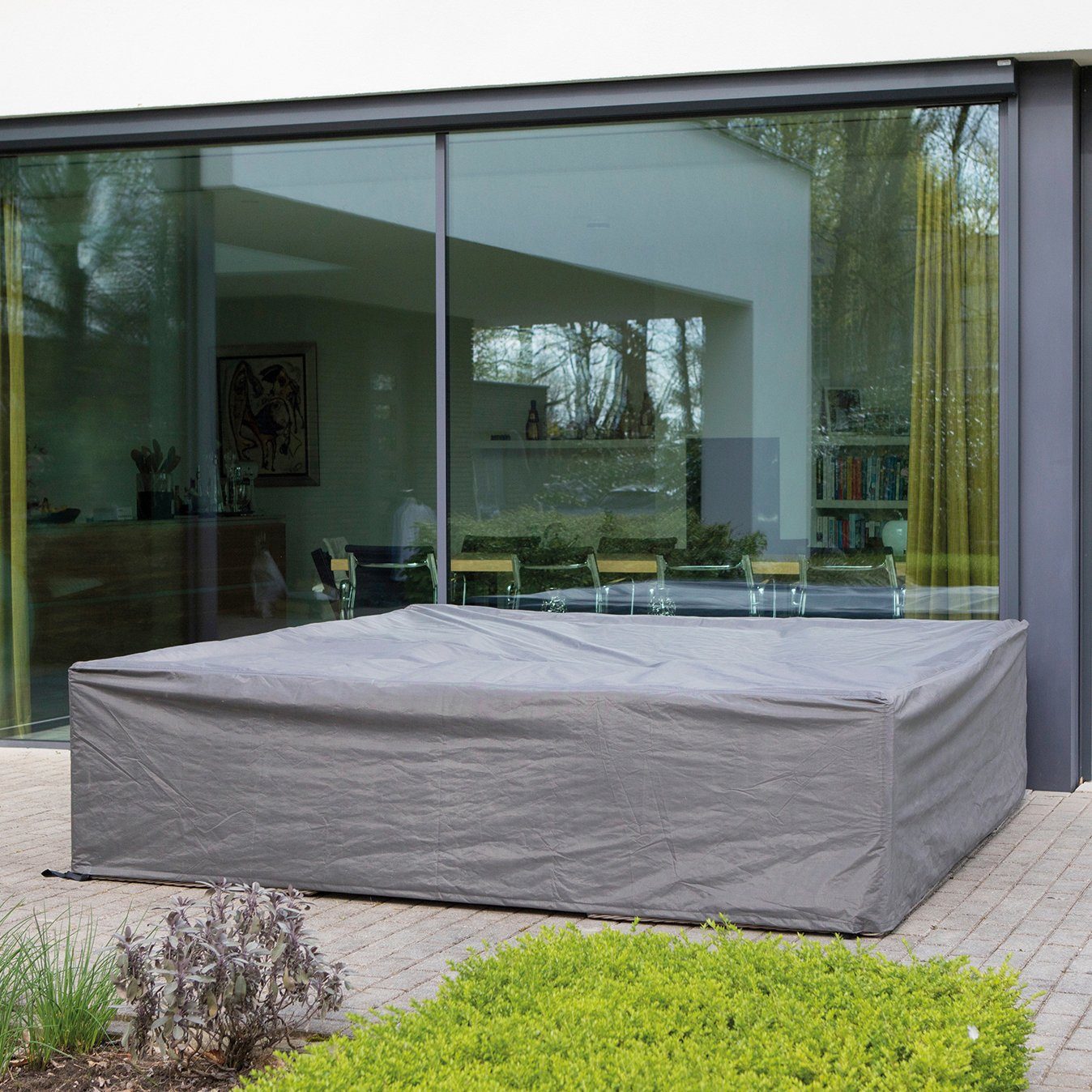 winza outdoor covers Gartenmöbel-Schutzhülle (OTTOs Choice), geeignet für Loungeset bis 250 cm, Maße 250x250x75 cm – Bild 2 von 5
