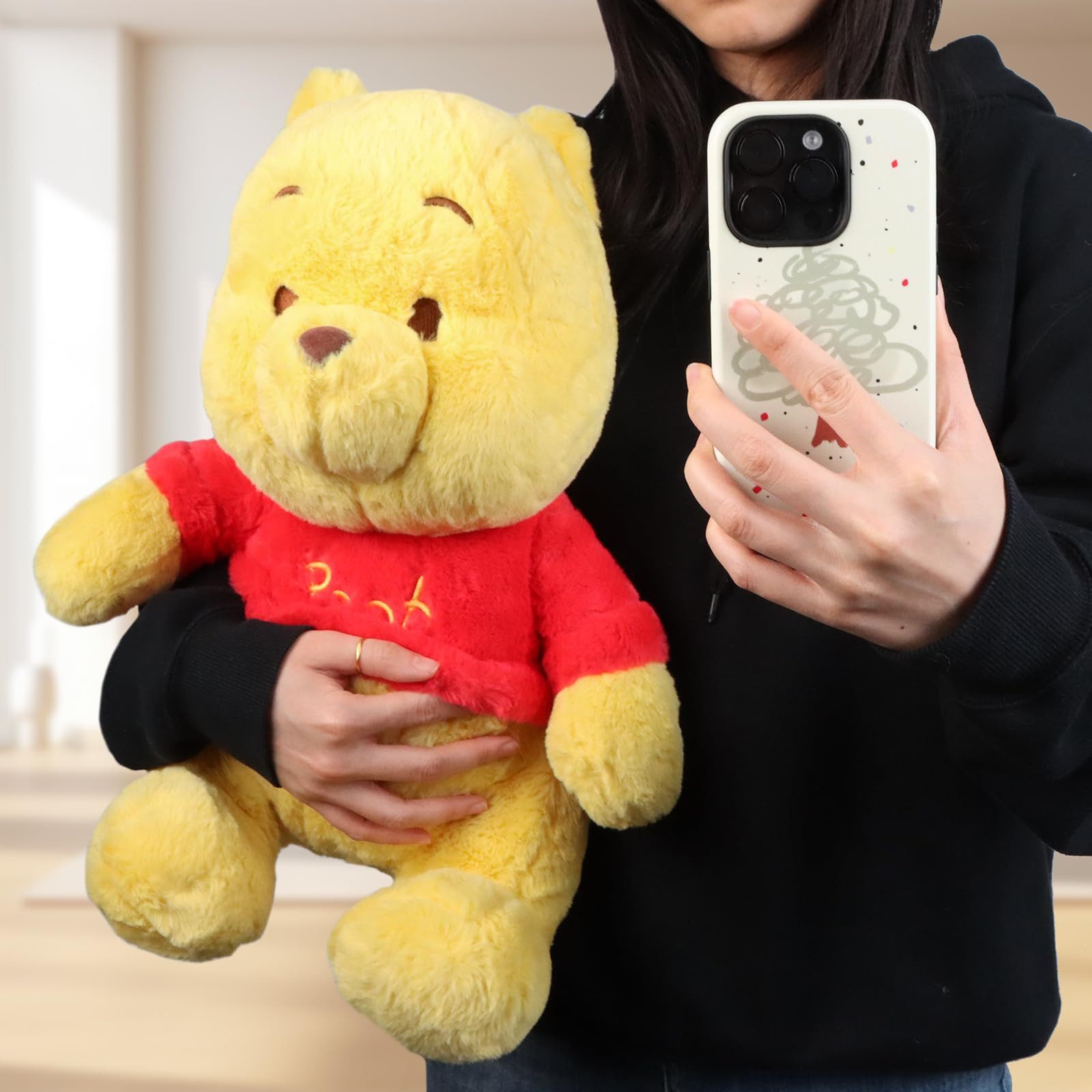 MINISO Plüschfigur Winnie Pooh Plüsch Teddy günstig online kaufen