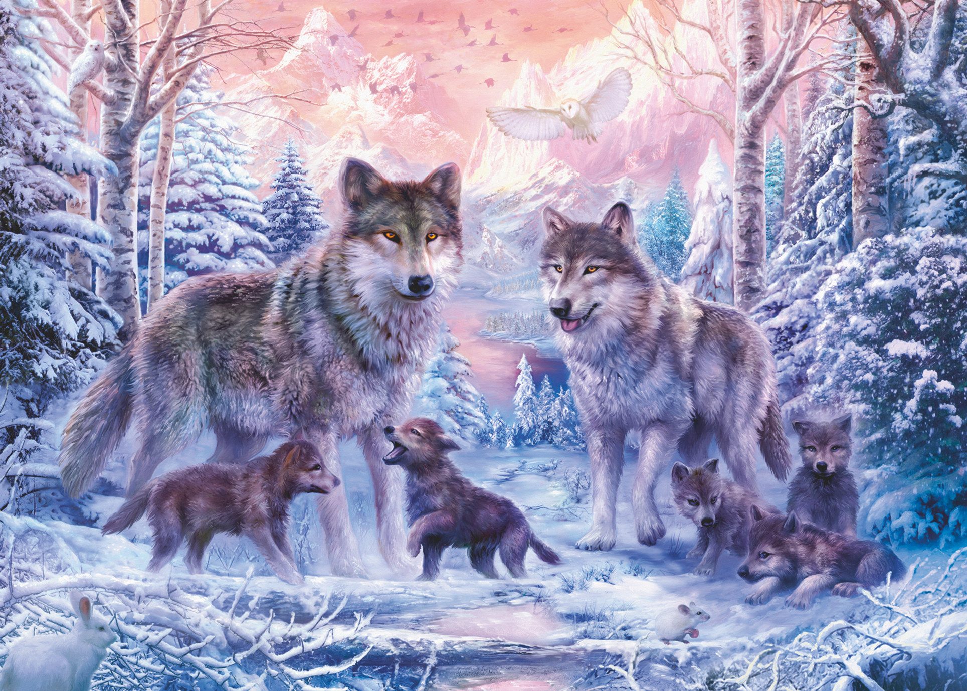 Ravensburger Verlag GmbH Puzzle Arktische Wölfe günstig online kaufen