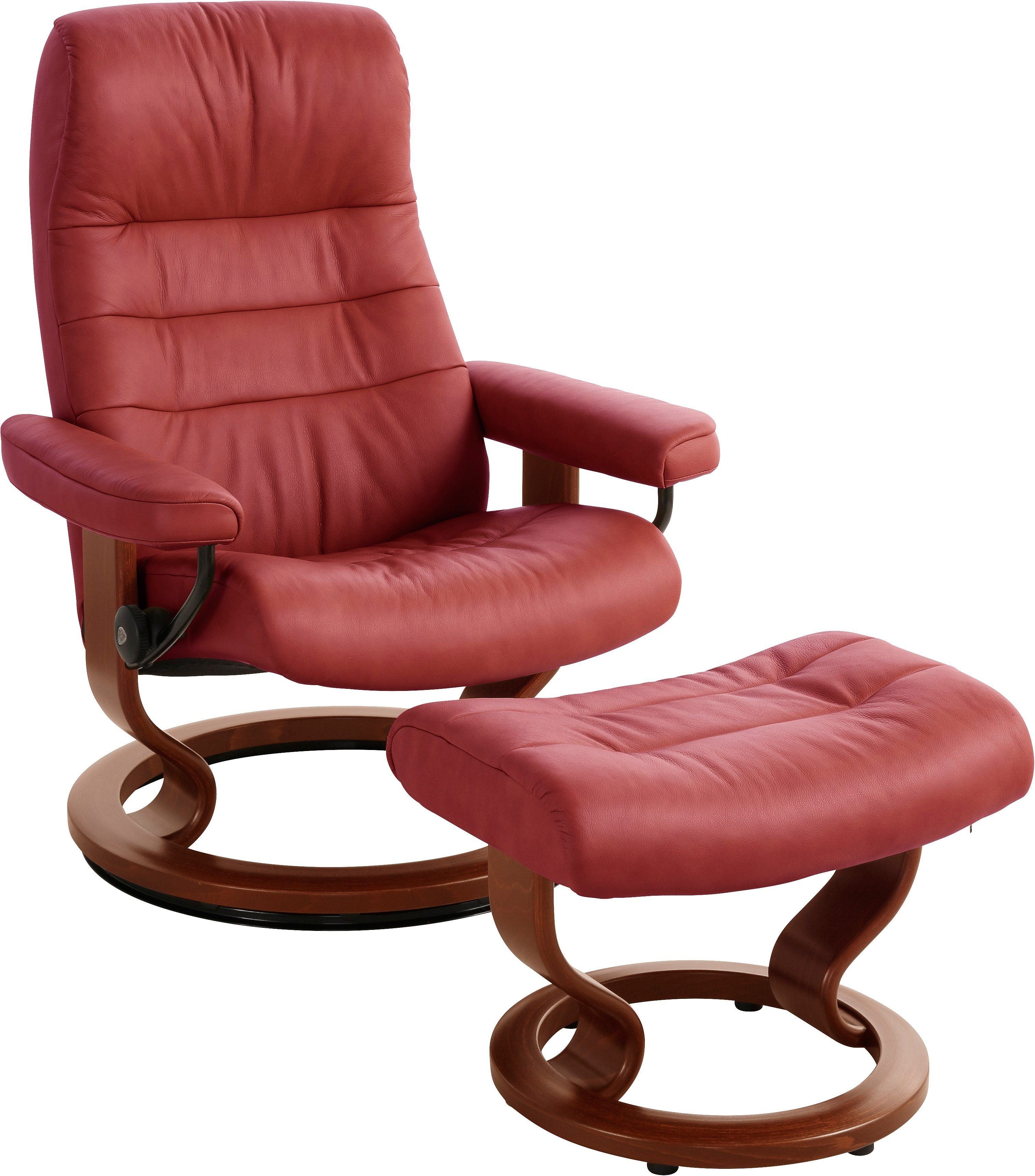 L, Relaxsessel bequem Stressless® Classic mit (Set), Schlaffunktion, Base, Opal mit Größe