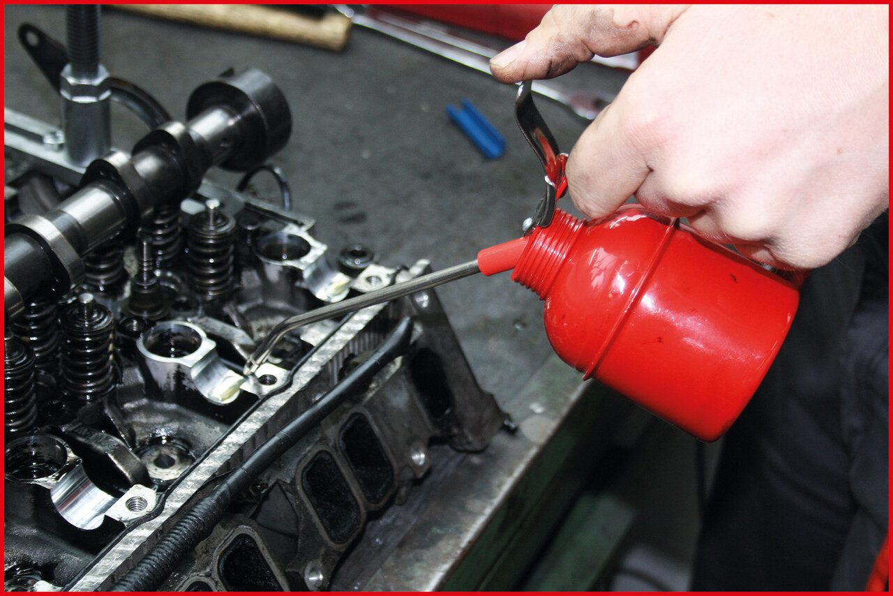 KS Tools Ölkanne, 0.3 l, Metall mit Pumpe