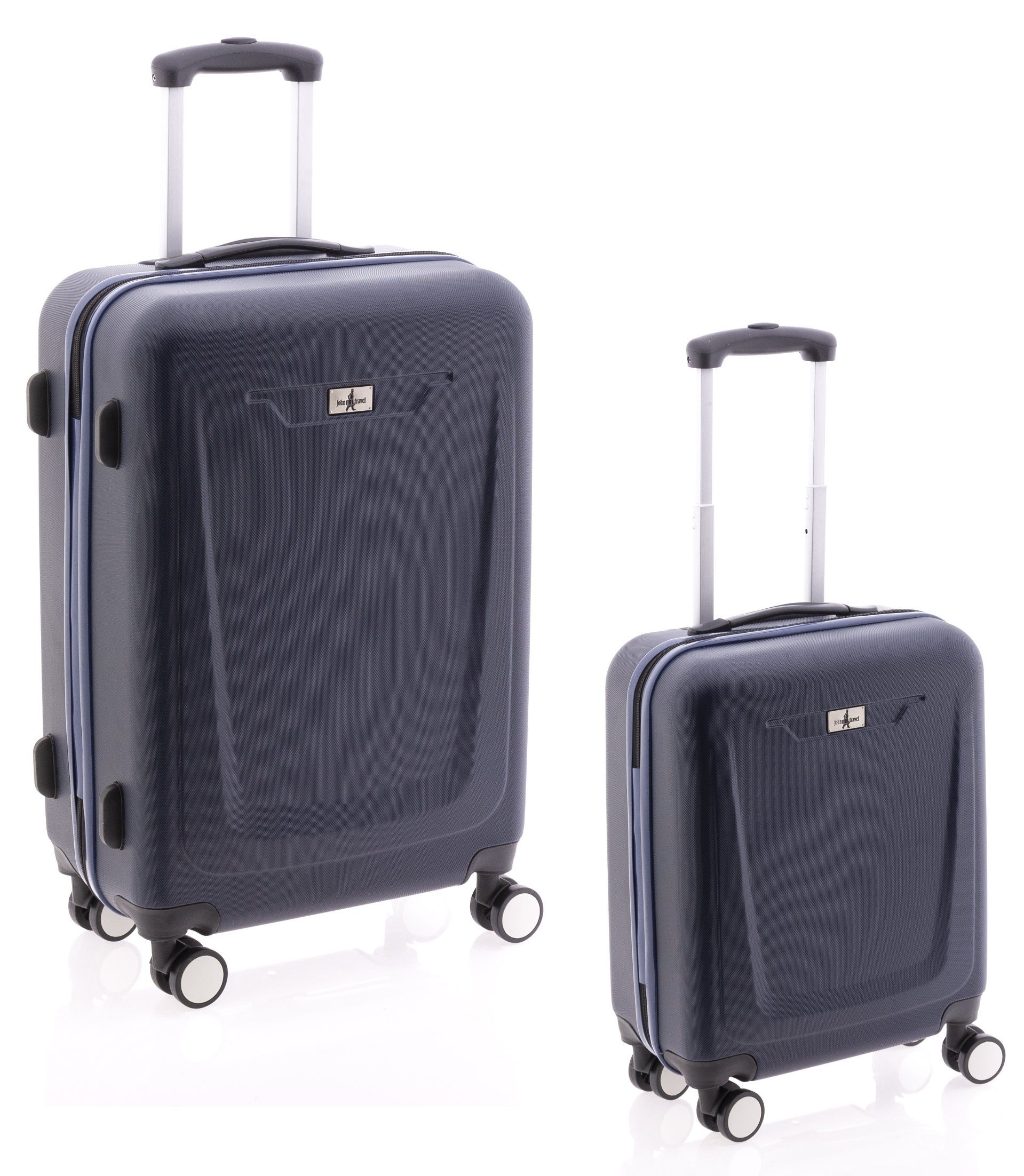 John Travel Hartschalen-Trolley Set - 66+55 cm, 4 Rollen, in 5 Farben