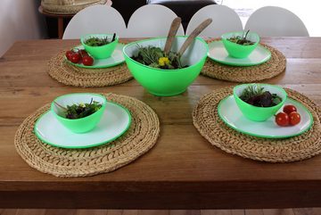 LindenBerg Geschirr-Set Salat Serie Set Maxi, 4 Personen