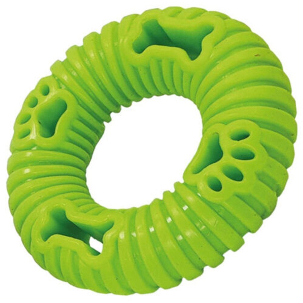 Nobby Tierball Soft TPR Ring grün 10,5 cm