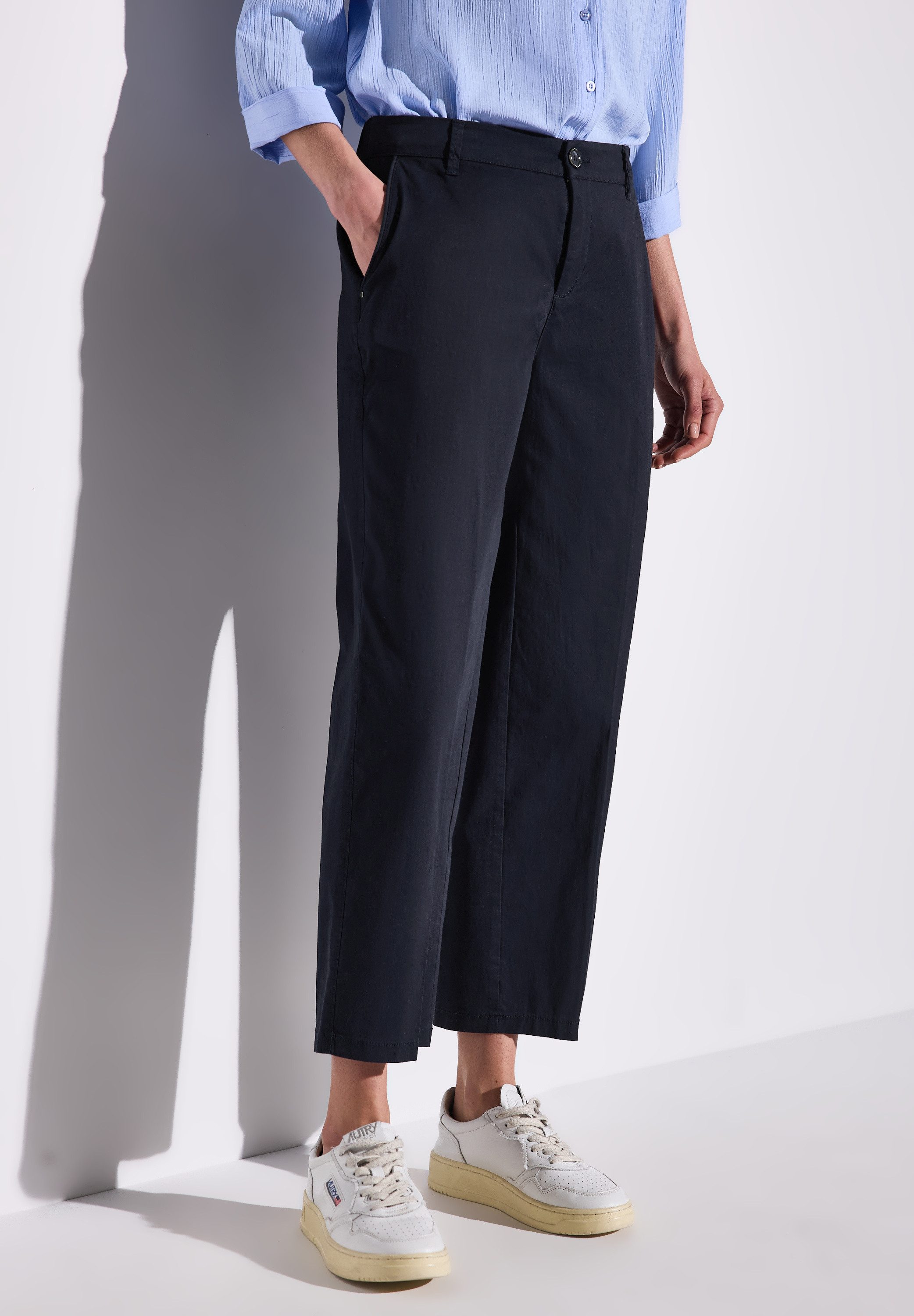 STREET ONE Chinohose mit geradem Bein günstig online kaufen