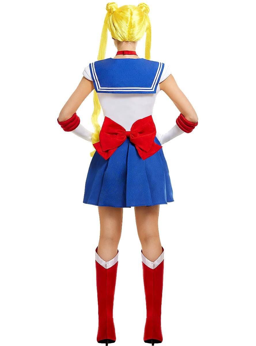 Funidelia Kostüm Sailor Moon Kostüm, Die berühmte Anime-Heldin mit den magischen Kräften
