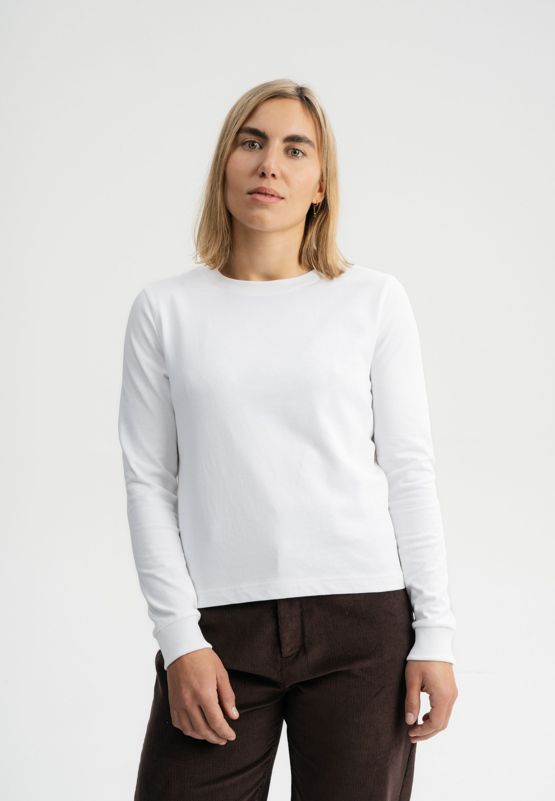 Langarmshirt Langarmshirt schwer Style AASTHA
