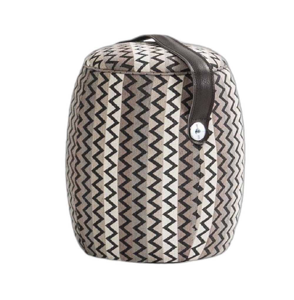 Xlmoebel Pouf Runder Schemel Aktuelle Möbel Fußstück Edles Design Sitzmöbel (1-St., Pouf), Hergestellt in Europa
