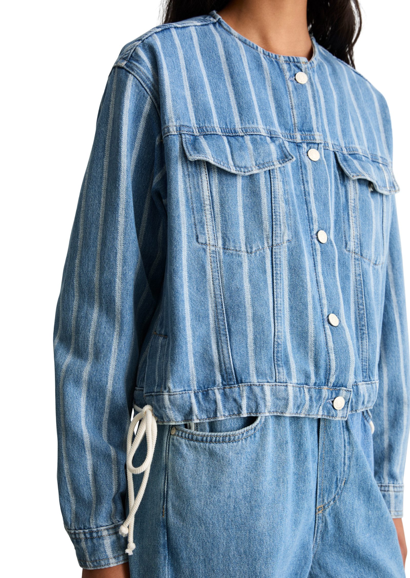 Marc O'Polo DENIM Jeansjacke aus reiner Bio-Baumwolle – Bild 4 von 5