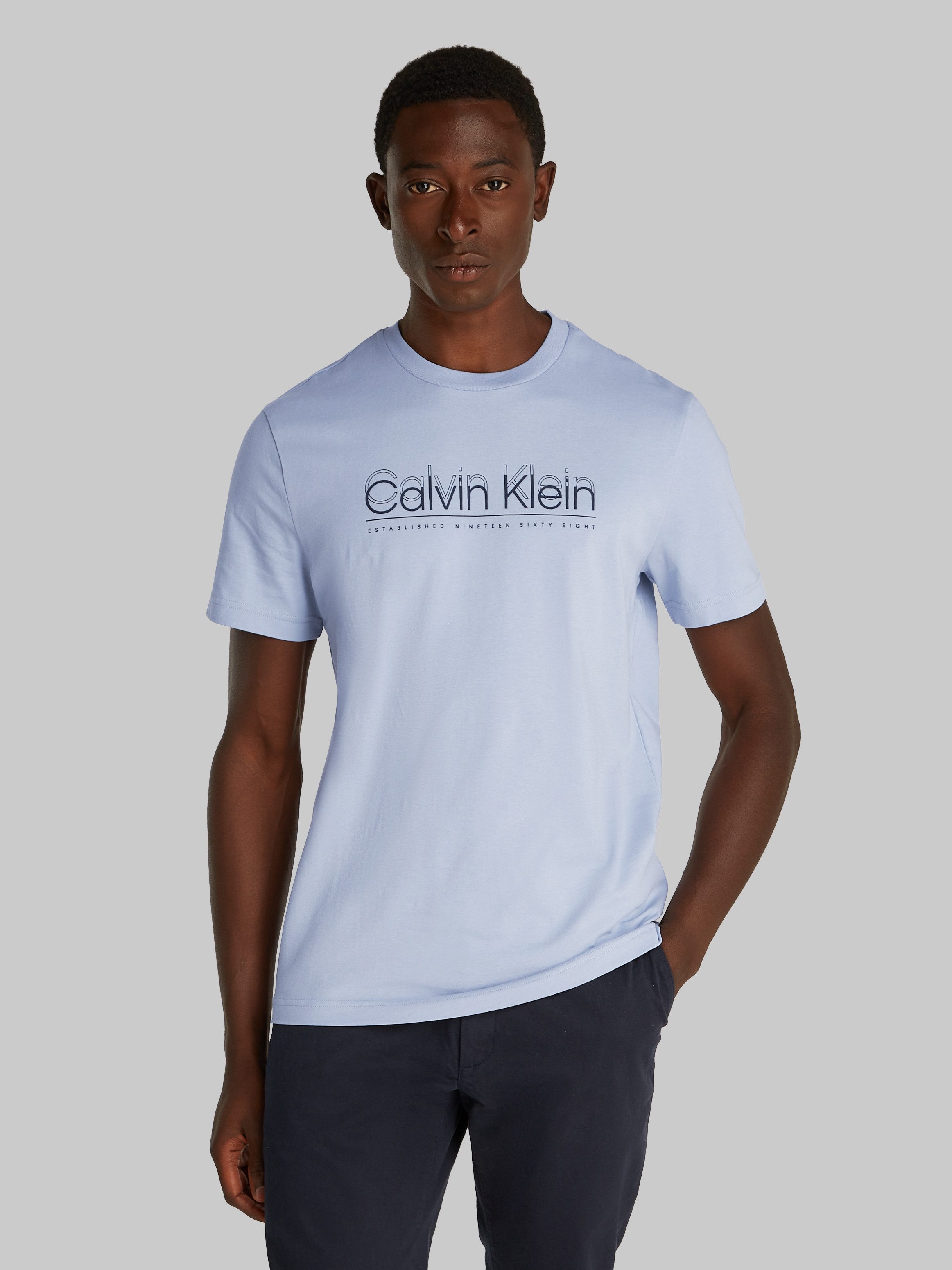 Calvin Klein T-Shirt CP-DOUBLE LOGO T-SHIRT günstig online kaufen