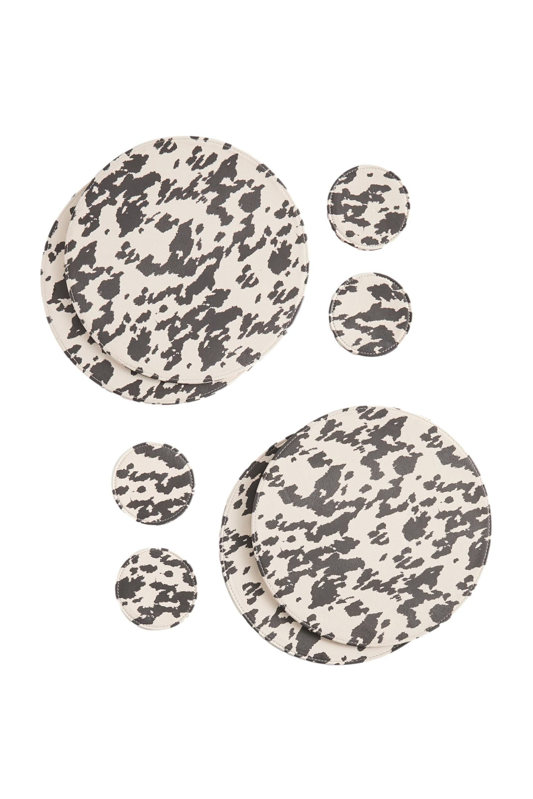 Next Platzset Platzsets und Untersetzer aus Kunstleder, 4er-Set, (1-St)
