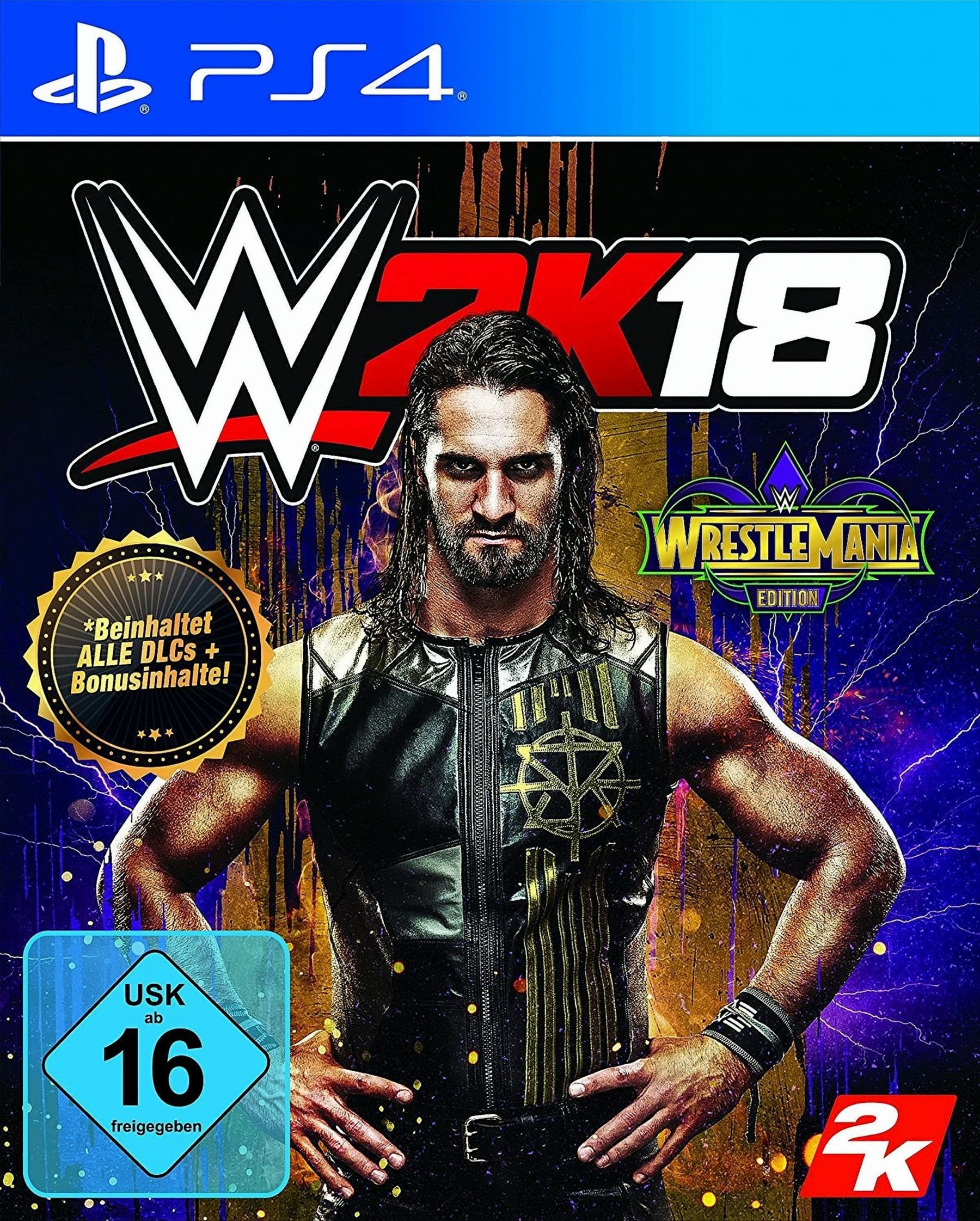 WWE 2K18 Wrestlemania Edition PS4 Playstation 4