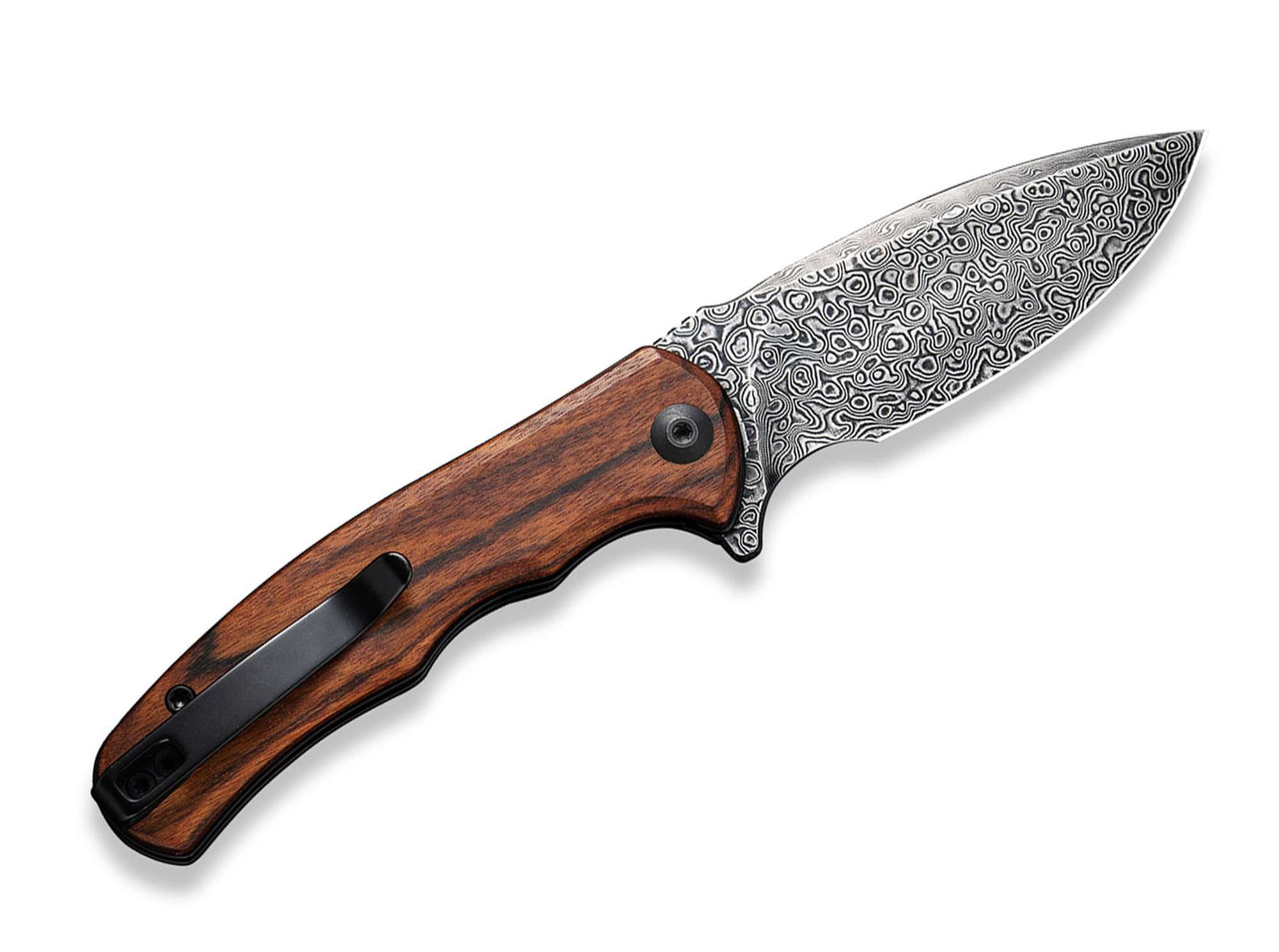 CIVIVI Taschenmesser Taschenmesser Mini Praxis Guibourtia Damascus