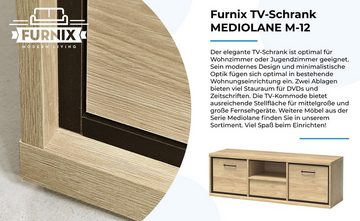 Furnix TV-Schrank MEDIOLANE M-12 Hängende TV-Kommode, Lowboard, RTV-Schrank Wotan B139 x H47,5 x T41 cm