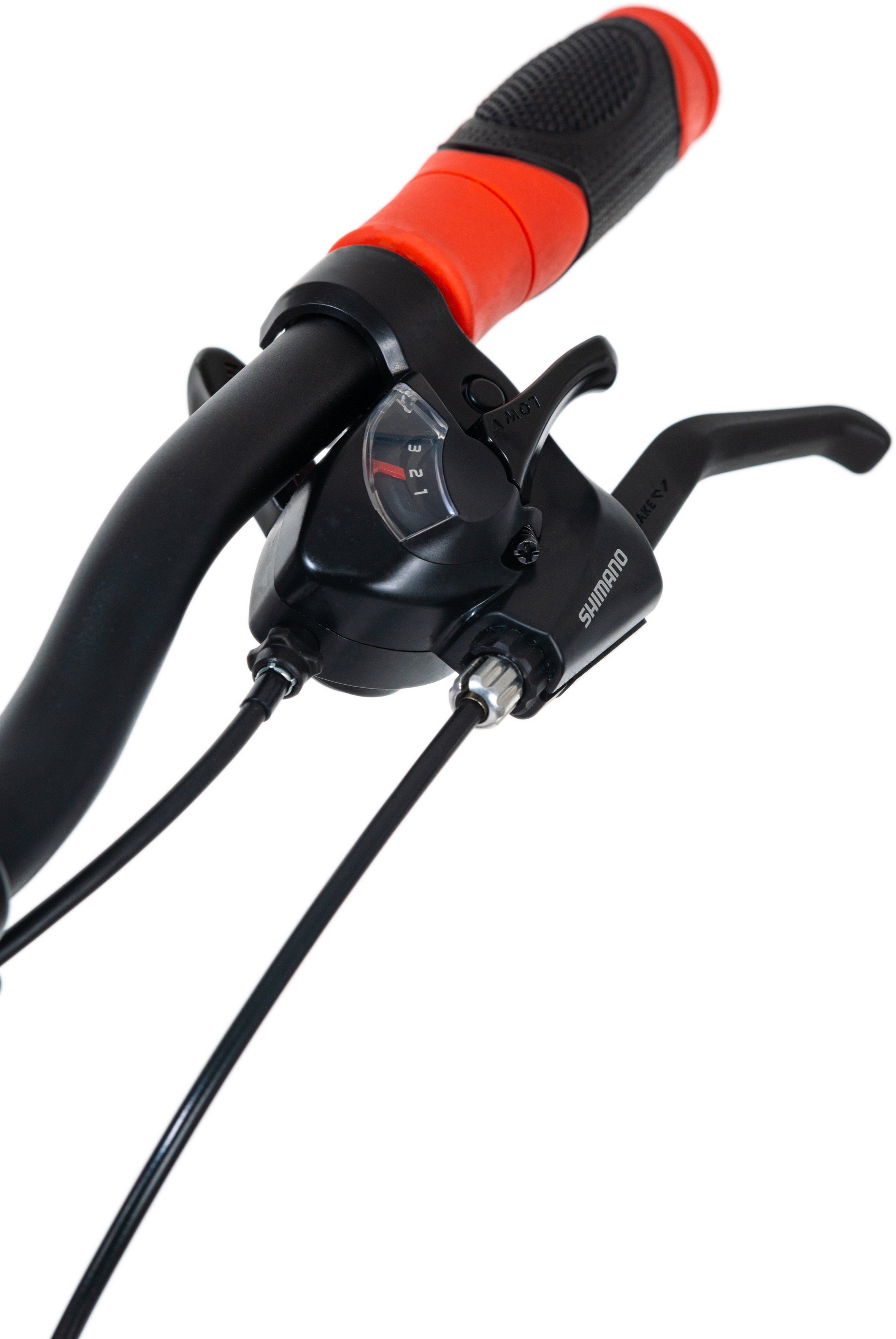 KS Cycling Mountainbike Morzine, 21 Gang Shimano Tourney Schaltwerk, Kettenschaltung, für Herren, Kettenschaltung