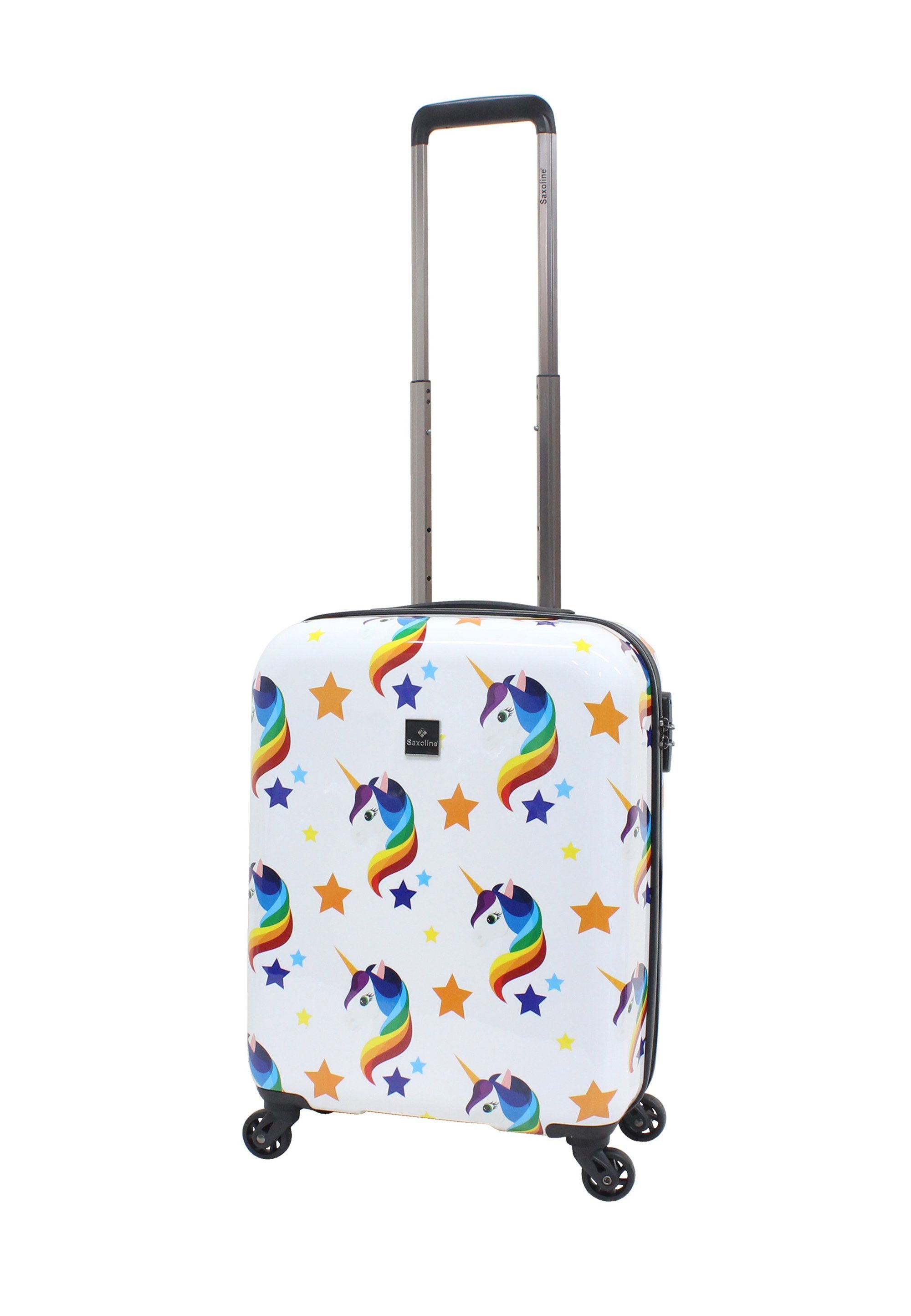 Saxoline® Koffer Unicorn, in tollem Einhorn-Design
