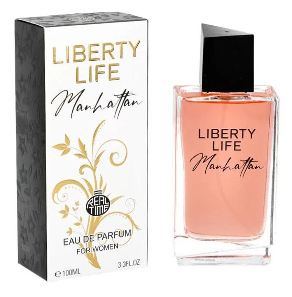 Real Time Eau de Parfum Liberty Life Manhattan Spray 100ml
