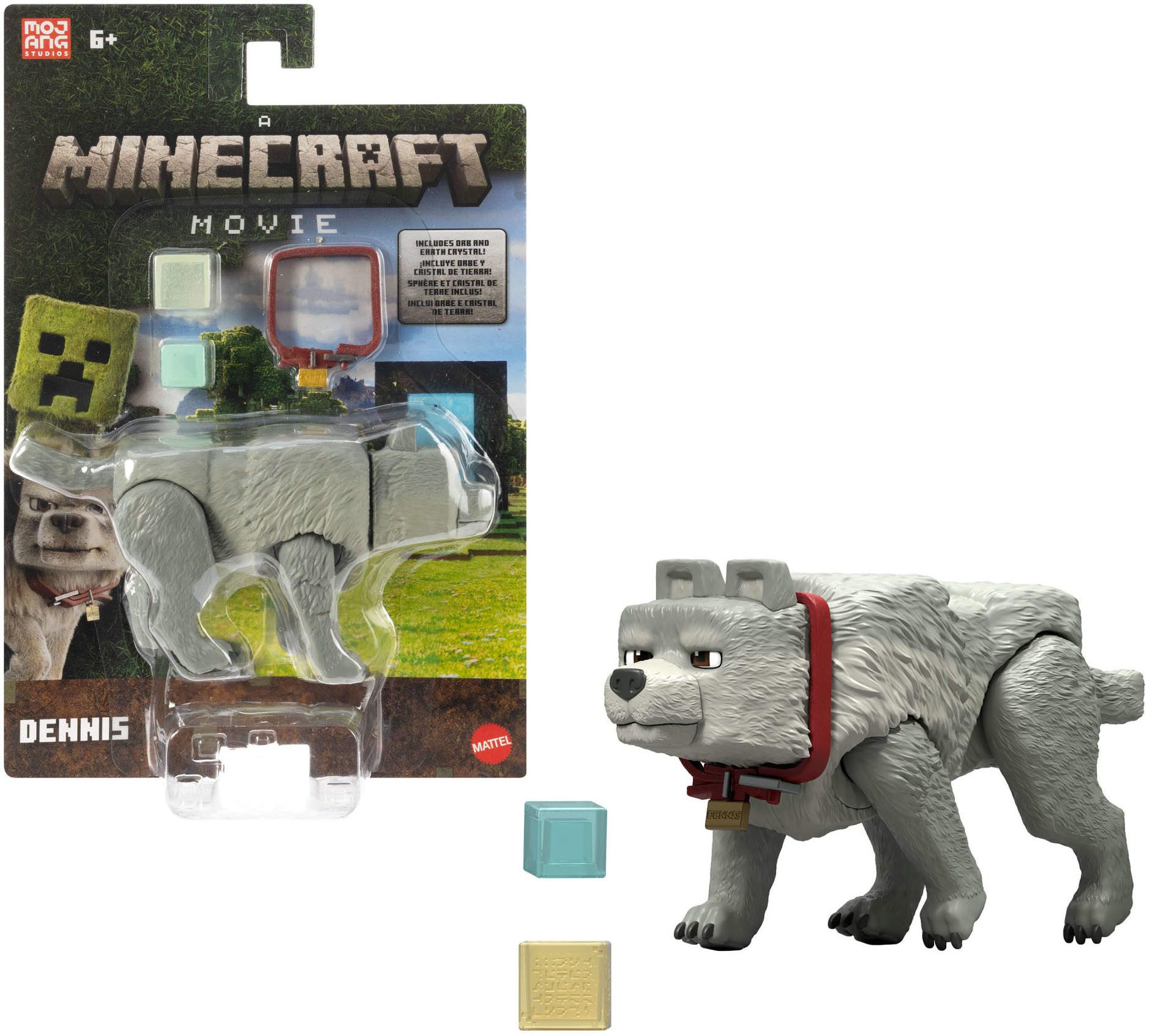 Actionfigur Minecraft Dennis der Wolf