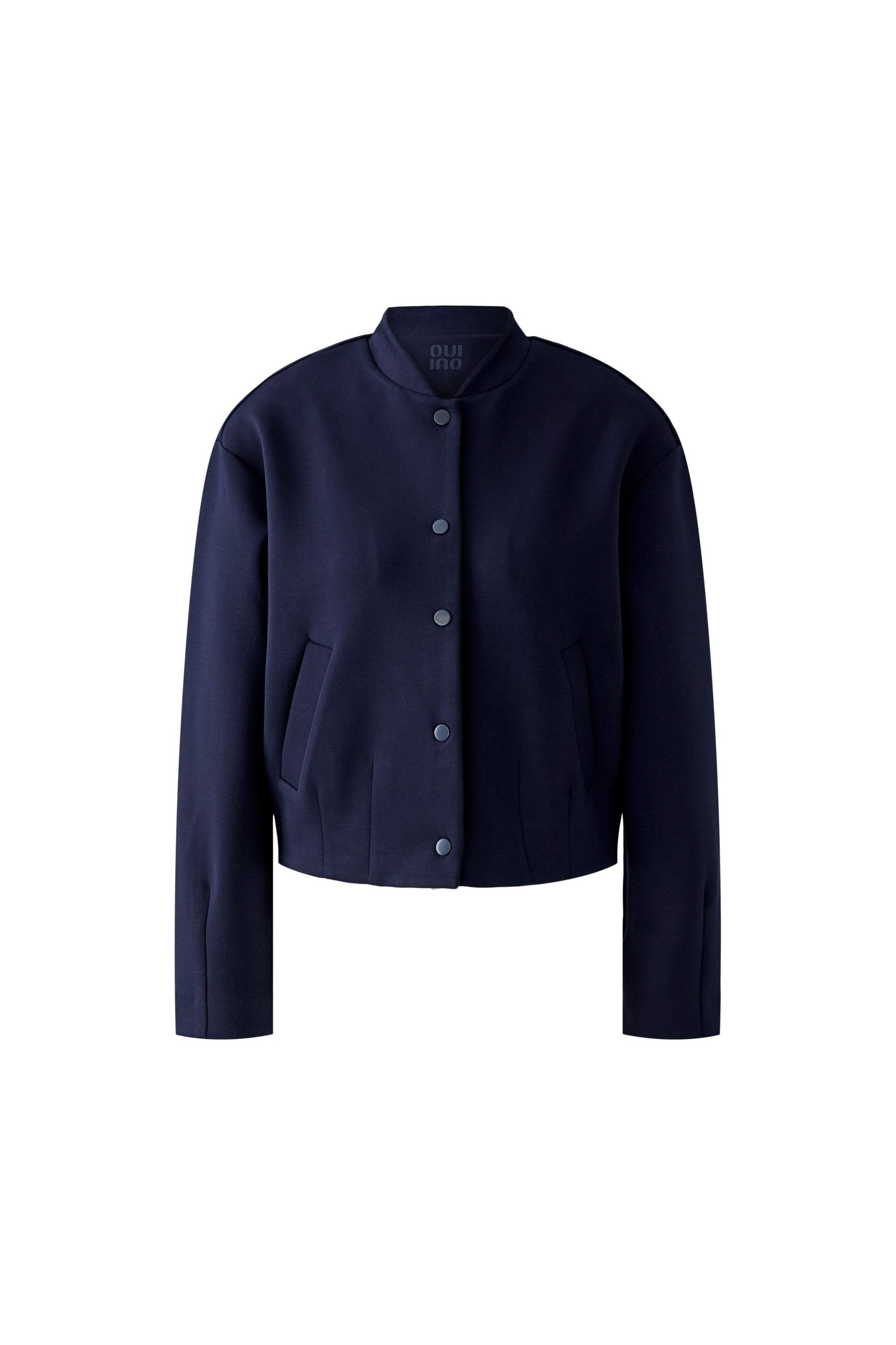 Oui Strickjacke Jacke darkblue