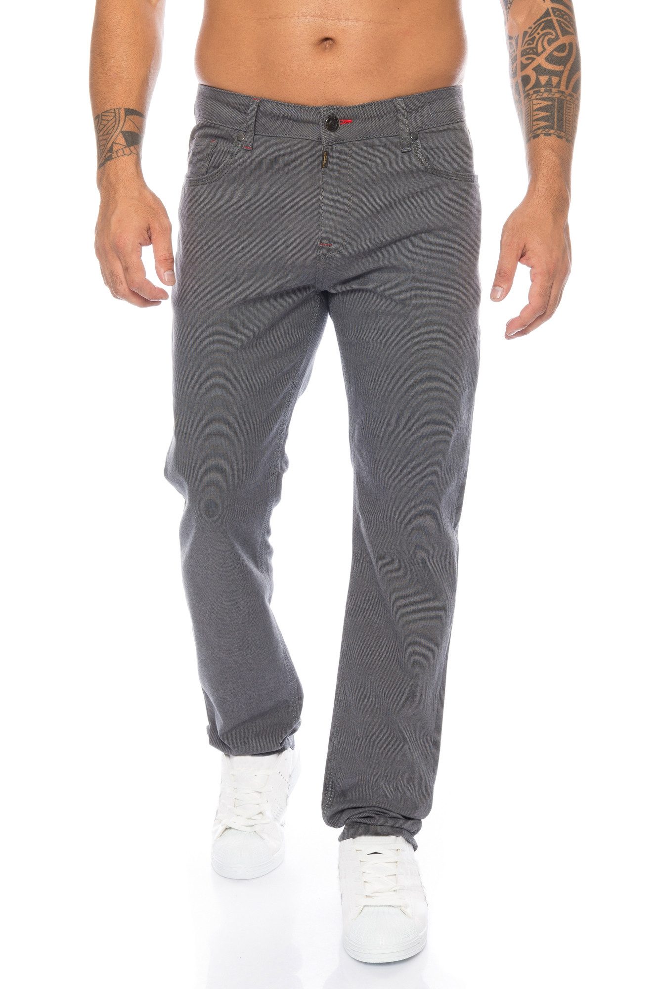 Cipo & Baxx Slim-fit-Jeans Herren Stoffhose günstig online kaufen