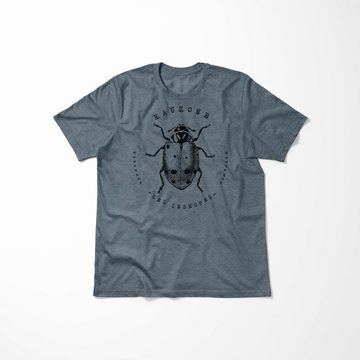 Sinus Art T-Shirt Hexapoda Herren T-Shirt Ladybird Beetle