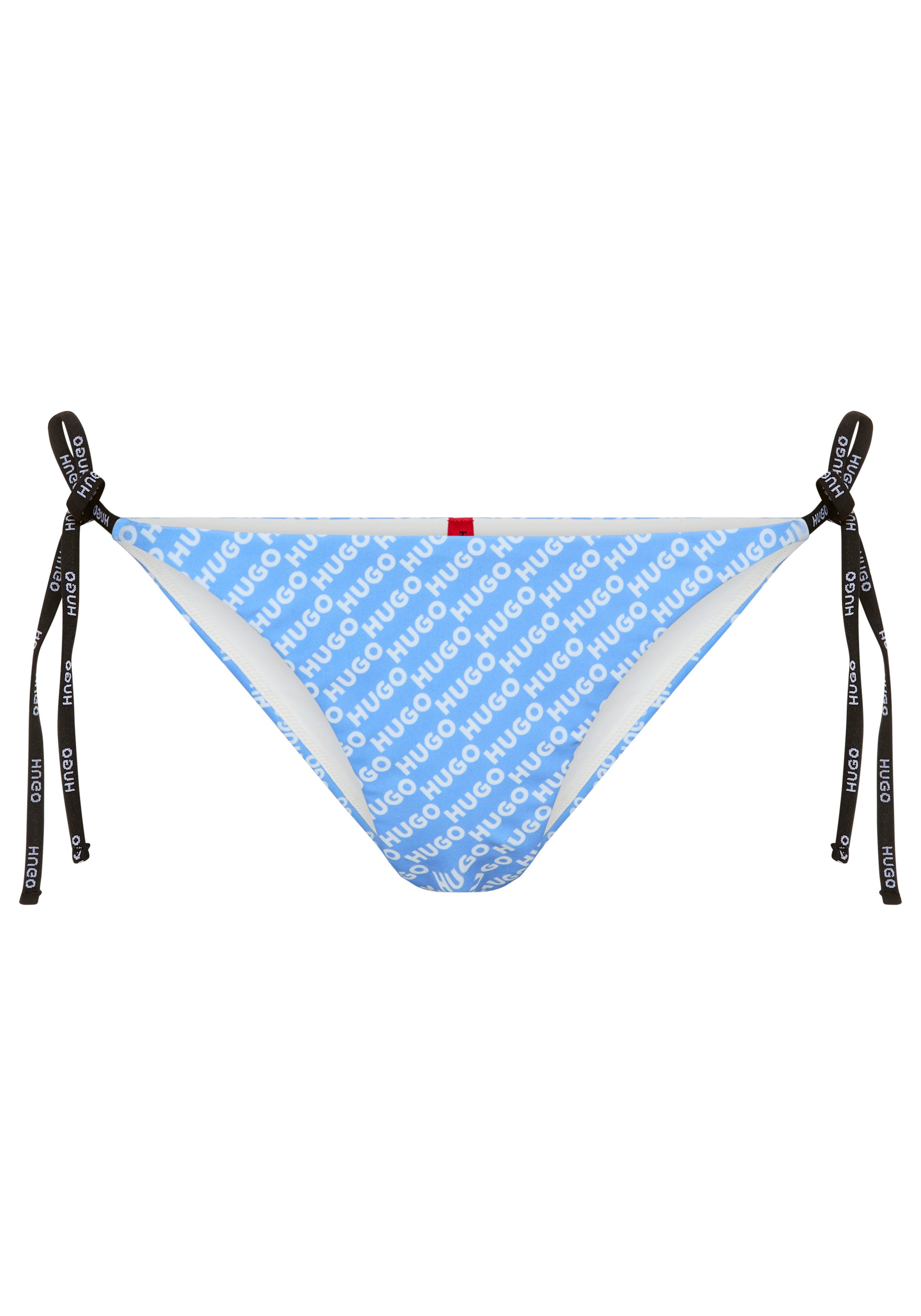 HUGO Bikini-Hose PURE SIDE TIE Stretch-Gewebe, Allover Print günstig online kaufen