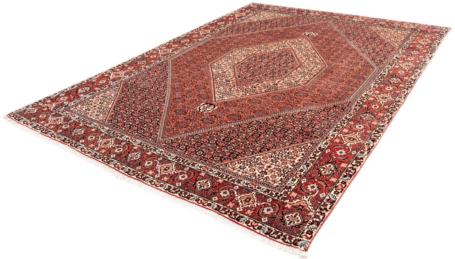 Wollteppich Bidjar Takab Medaillon Rosso mit x cm, 195 285 rechteckig, Unikat mm, morgenland, Zertifikat Höhe: 13