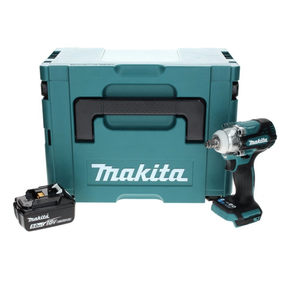Thumbnail - Makita Akku-Schlagschrauber DTW 300 T1J Akku Schlagschrauber 18 V 330 Nm 1/2" Brushless + 1x Akku