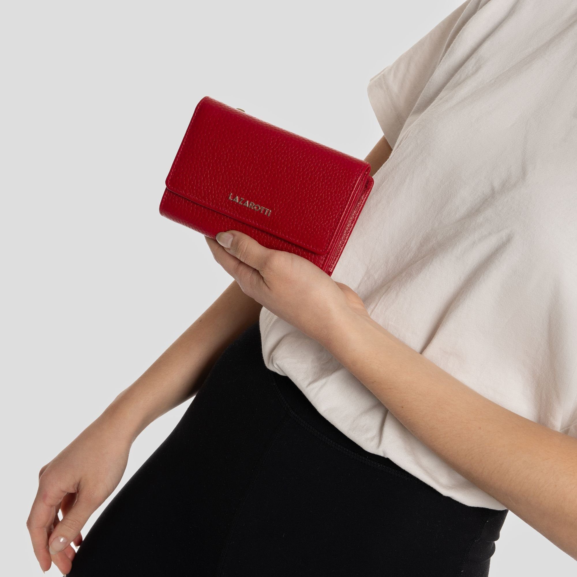 Lazarotti Geldbörse Bologna Leather, Leder günstig online kaufen