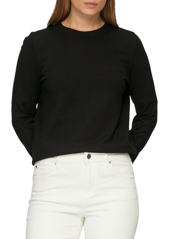 s.Oliver Strickpullover - Pullover mit Rundhalsausschnitt günstig online kaufen