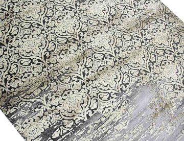Teppich Moderner Teppich Wollteppich Antik Vintage Ornamente grau creme, Carpetia, rechteckig, Höhe: 11 mm