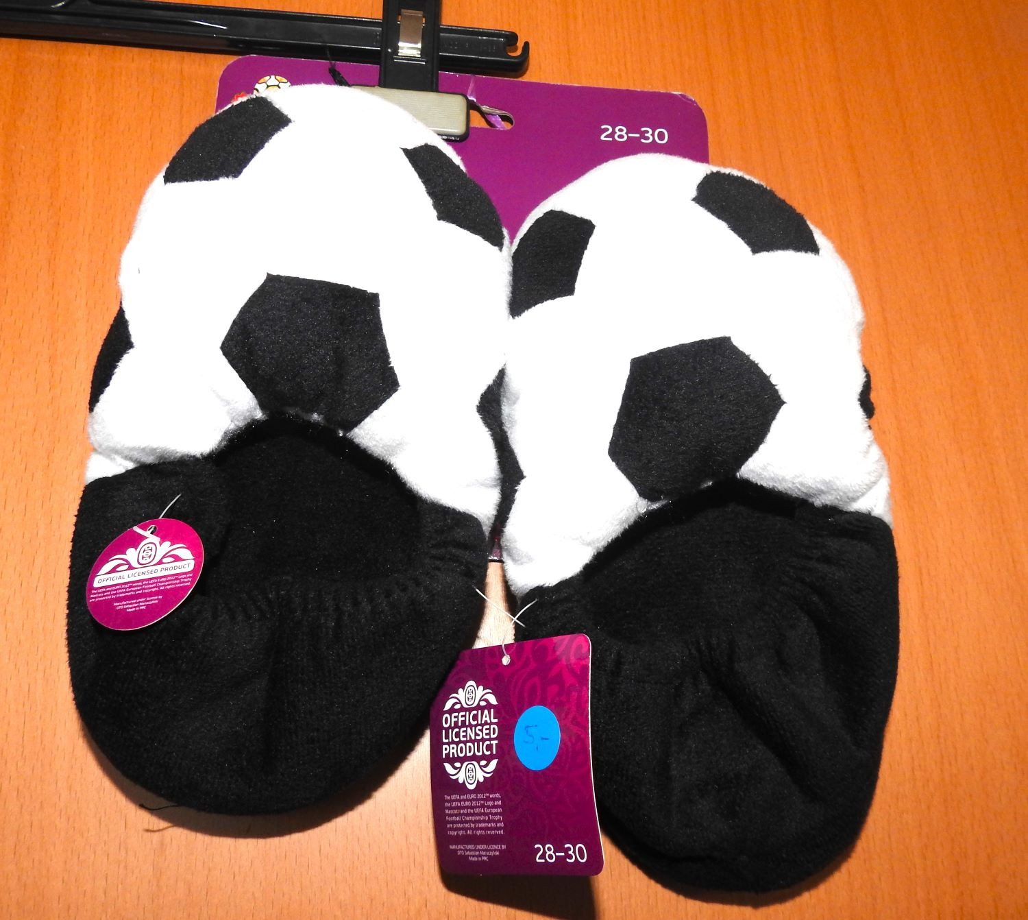 Soxo Fussball Hausschuh