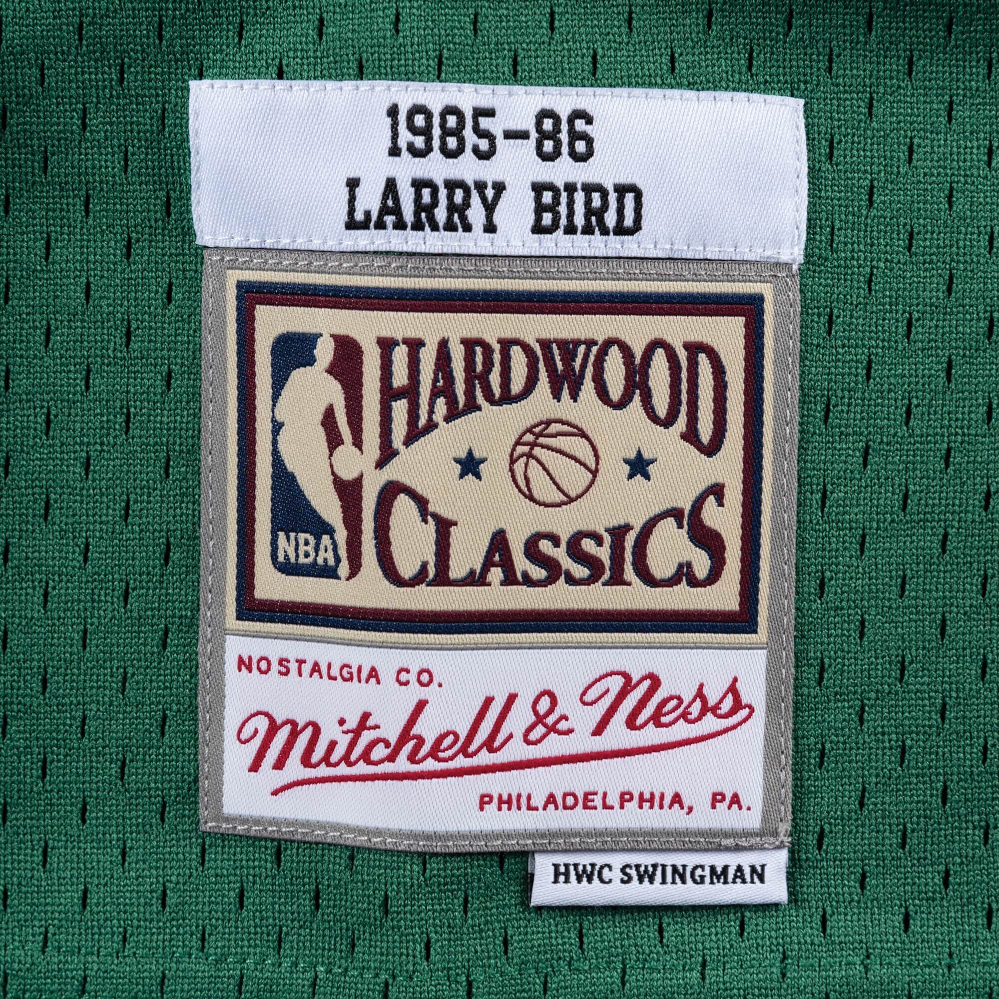 Mitchell & Ness Basketballtrikot HWC Boston Celtics Road 1985-86 Larry Bird